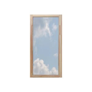 Borovi Fix ablakok; erkélyfalak - 60×120, 68mm kétrétegű - Natúr kezeletlen