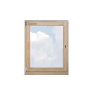 Borovi Nyíló-bukó ablakok - 60×90, 68mm kétrétegű - Natúr kezeletlen
