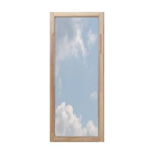 Borovi Fix ablakok; erkélyfalak - 90×210, 78mm háromrétegű - Natúr kezeletlen