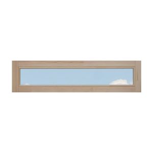 Borovi Felülvilágítók - 140x30-fix, 68mm kétrétegű - víztiszta üveg - Natúr kezeletlen