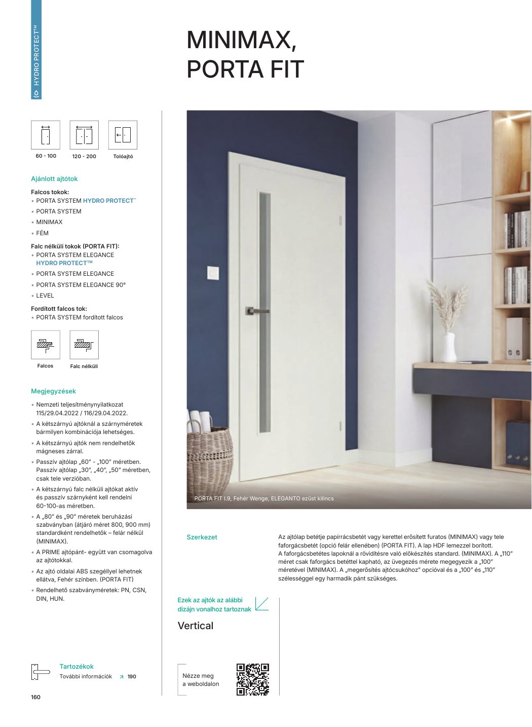 MINIMAX / PORTA FIT – Vertical katalóguslap – PORTA 2026