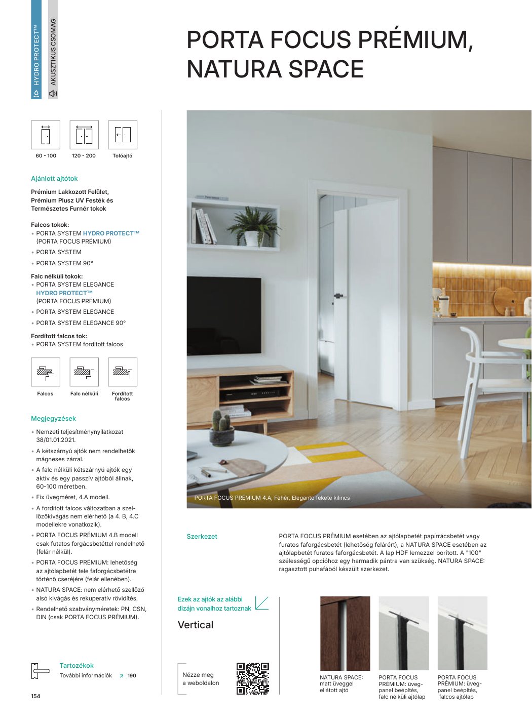 PORTA FOCUS PREMIUM / NATURA SPACE katalóguslap – PORTA 2026