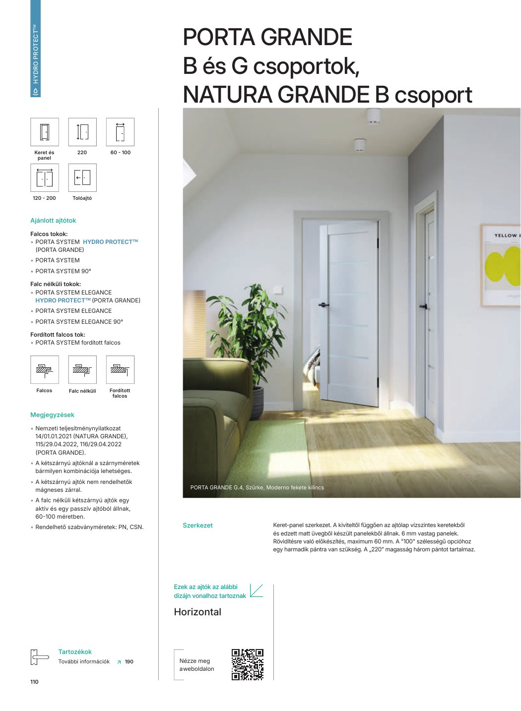 PORTA GRANDE B–G / NATURA GRANDE B katalóguslap – PORTA 2026