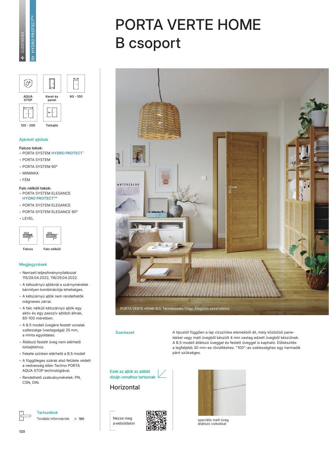 PORTA VERTE HOME B katalóguslap – PORTA 2026