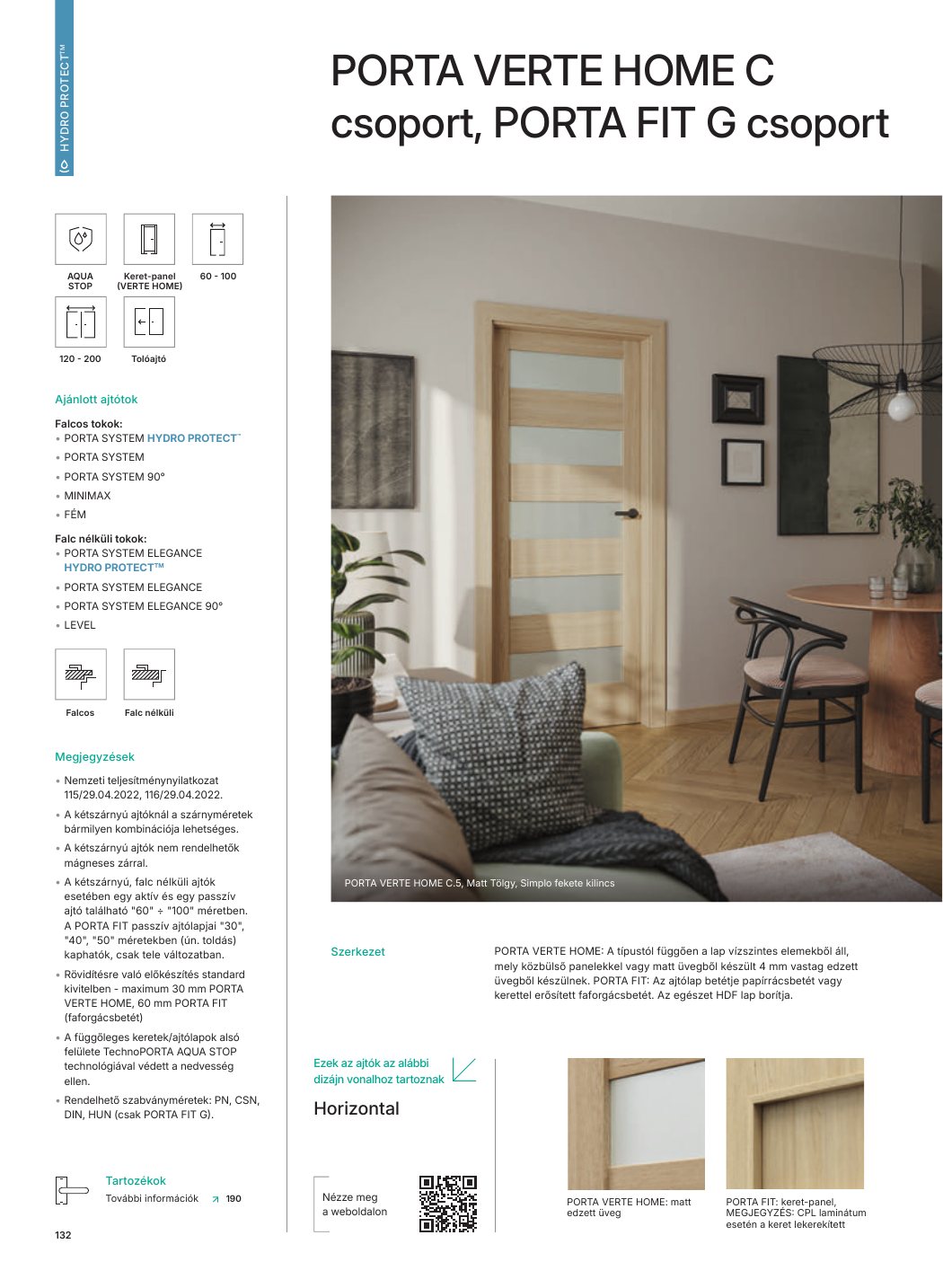 PORTA VERTE HOME C / PORTA FIT G katalóguslap – PORTA 2026