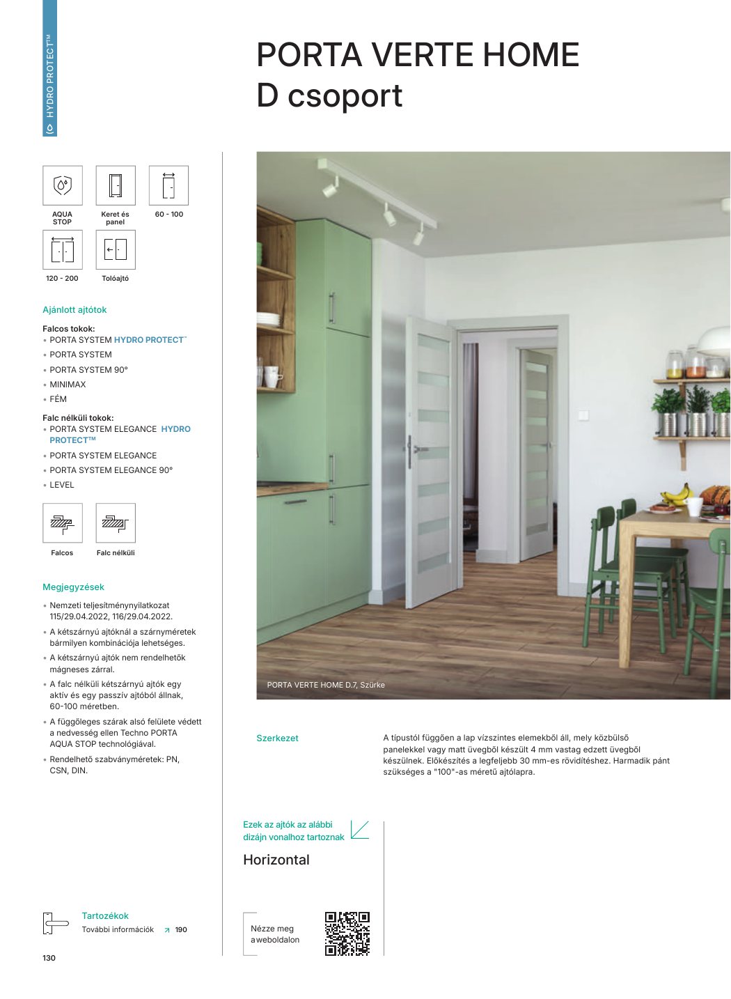 PORTA VERTE HOME D katalóguslap – PORTA 2026